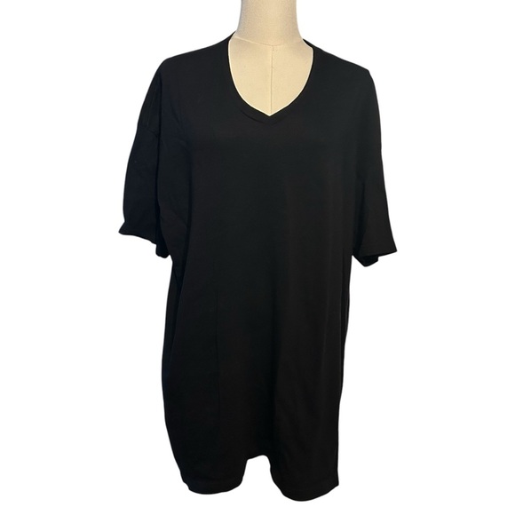 Polo Ralph Lauren Black V-neck Tee Tshirt 2XL Classic Basic Staple Stretch - Picture 1 of 3